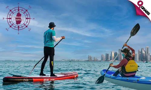 Kayaking OR Stand-Up Paddleboarding at The Pearl-Qatar!